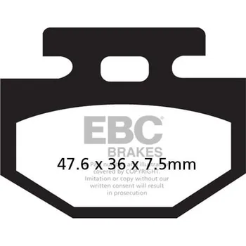 Brzdová destička BRZDOVÉ DESTIČKY SFA ORG SKÚTR HONDA NH 80 Lead 1985-1996