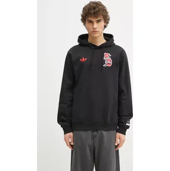 Pánská mikina Mikina adidas Performance FC Bayern Muenchen VRCT Hoodie, M, černá, 99X