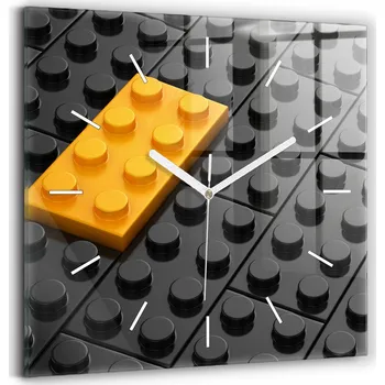 Hodiny Nástěnné hodiny Wallfluent černé 30 cm