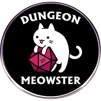 imago Odznak Dungeons and Dragons - Dungeon Meowster