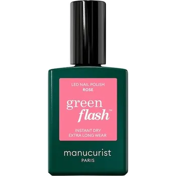 Lak na nehty manucurist-Paris Nehty Lak-na-nehtyGreen FlashLED gelová barva na nehty Rose 15 ml (32&nbsp;267,00 Kč / 1 l)