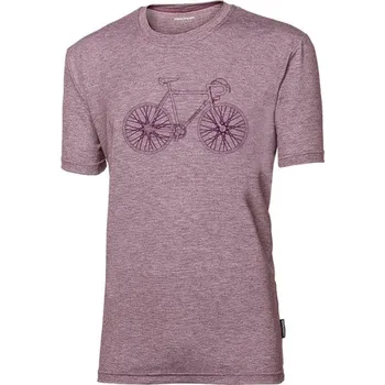 triko krátké pánské Progress CLASSIC FAVORIT červený melír