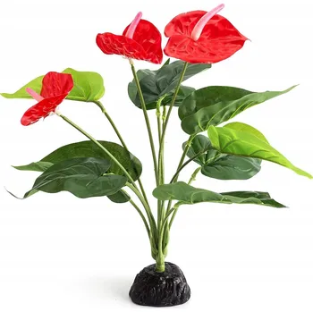 umělá květina Repti-zoo umělá rostlina - Anthurium