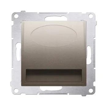 Elektrická zásuvka Zásuvka do zdi Simon 54 zlatá