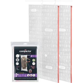 Sada 2 ks vakuových závěsných pytlů Compactor Espace L 70 x 145 cm