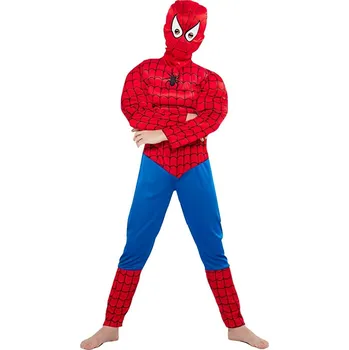 Karnevalový kostým bHome Dětský kostým Svalnatý Spiderman 122-134 L