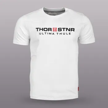 Pánské tričko Thor Steinar - triko LINES weiss Barva: Bílá, Vel: 2XL