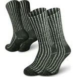 Northman Turistické/domácí merino ponožky Perun Merino 2-pack Velikost: 39-41 Zelené Turistické/Domácí Merino Ponožky