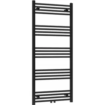 Radiátor Koupelnový radiátor vodní Gamma 633 W 600 x 1400 mm černý
