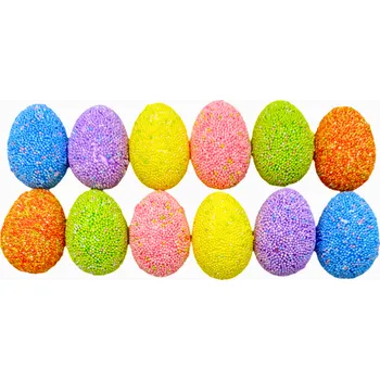 Velikonoční dekorace SET 12ks - Velikonoční vajíčka A5226