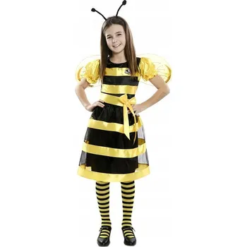 Karnevalový kostým KOSTÝM MALÁ VČELKA VČELA HMYZ PŘEVLEK KARNEVAL 128