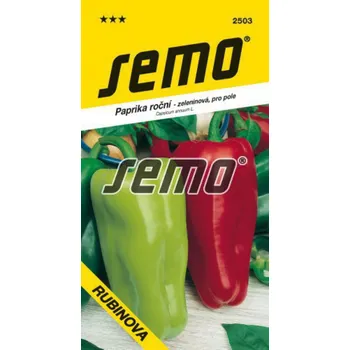 Semeno Paprika zel. sladká - Rubinova pole 0,5g
