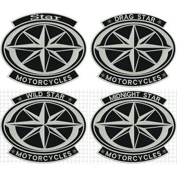 Nášivka nášivka Star motorcycles velikost: malý, nápis: drag star