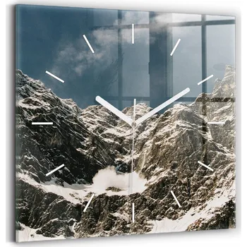 Hodiny Nástěnné hodiny Wallfluent černé 30 cm