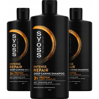 Šampon Šampon na poškozené vlasy Syoss Repair 440 ml x3