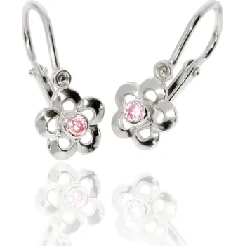 Náušnice Zlatnictví Helios Stříbrné náušnice pro miminka