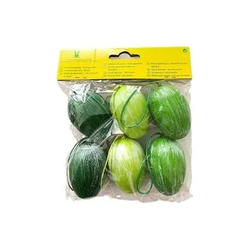 Velikonoční dekorace Vajíčka 6 ks malba