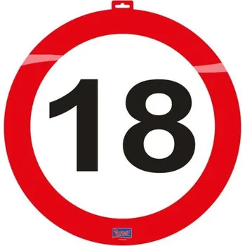 Tarra Dekorace dopravní značka 18 - průměr 47cm