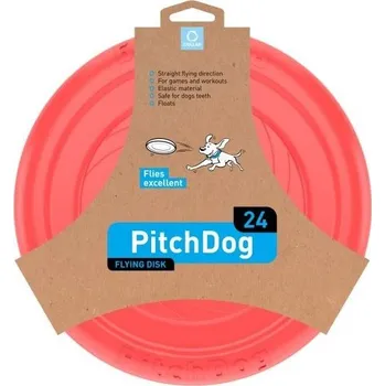 Hračka pro psa PITCH DOG LÉTAJÍCÍ TALÍŘ 24 cm RŮŽOVÁ