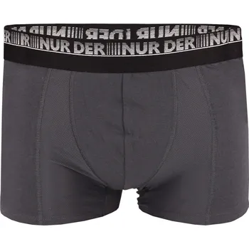 Pánské spodní prádlo Marcus Nur Der boxerky s funkčními zónami L tmavě šedá