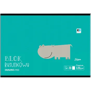 Barevný blok na Kreslení MIX A4, 20 listů, Interdruk, 80g