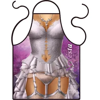 Svatební dekorace Divja.cz Zástěra - sexy nevěsta