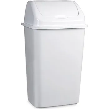 Odpadkový koš koš odpad 30l výklopný BÍLÝ