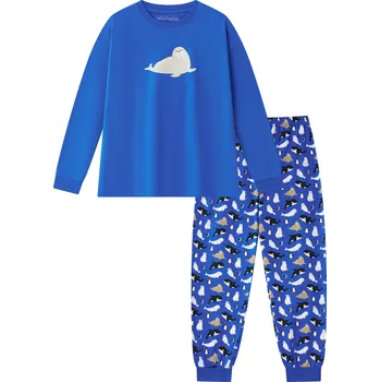 Chlapecké pyžamo Chlapecké pyžamo - Wolf S2555, modrá Barva: Modrá, Velikost: 104