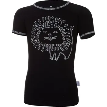 Little Angel Tričko tenké KR obrázek Outlast® - černá Velikost oblečení: 128