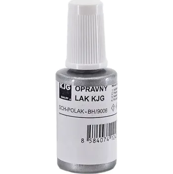 okap KJG Opravná barva bílo hliníková 20 ml, RAL 9006
