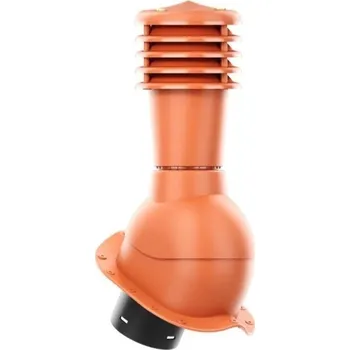 HPI - odvětrávací set pro plechové krytiny pr.150mm, - hnědý, nízký profil