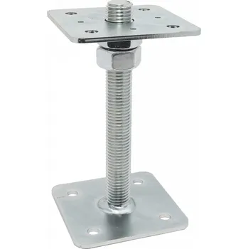 Hmoždinka Rapi-Tec patka pilíře 110x110/250mm, 2x volná matice M24, galv.zn.