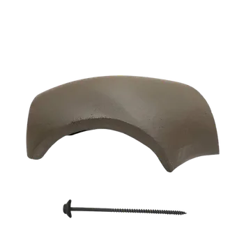 Střešní krytina Terran DANUBIA - hřebenáč rozdělovací - antracit