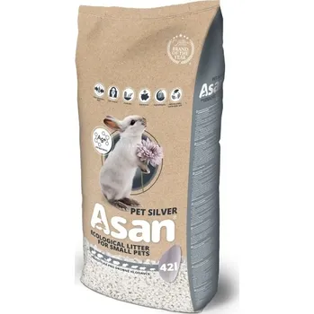 Podestýlka pro hlodavce WEBER MLÝN ASAN PET SILVER FAMILY 42L