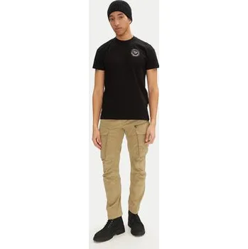 Pánské kalhoty G-Star Raw Kalhoty z materiálu Rovic D02190-D909 6057 Khaki Regular Fit 36_34