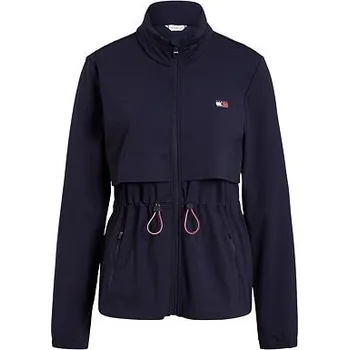Bunda TOMMY HILFIGER Alma, kolekce S/S 2025, dámská, modrá velikost XS