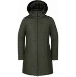 ALPINE PRO - NORGA DÁMSKÝ ZIMNÍ KABÁT S MEMBRÁNOU PTX - TMAVĚ ZELENÝ