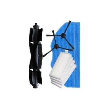 Sada příslušenství pro robotický vysavač Kartáče a HEPA filtry pro vysavač ROWENTA RR91C5WH X-Plorer S135 sada a mopy 9ks