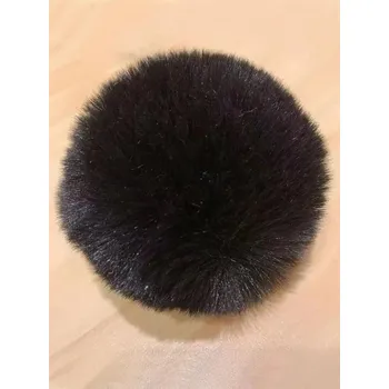 Karnevalový kostým Ocásek černý chlupatý na špendlík