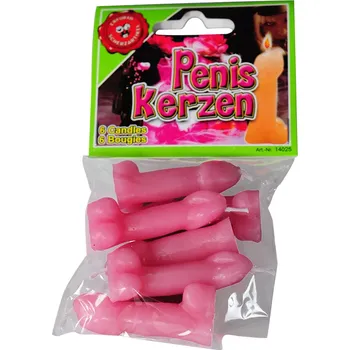 ootb.de Svíčky penis - 6ks