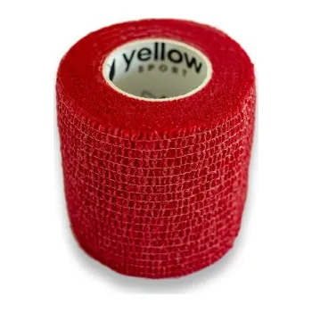 Obinadlo yellowBAND - 5 cm x 4,5 m červená