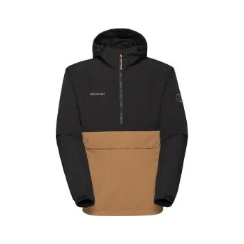 Pánská větrovka Mammut Hiking WB Hooded Anorak 7547 claystone-black černá L