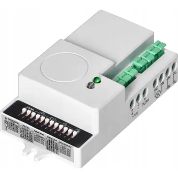 Pohybové čidlo Orno Mikrovlnný senzor pohybu Mini 1200W se stmívačem 360/180st. IP20