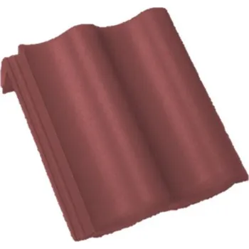 betonová krytina Bramac - Max/7° PROTECTOR, taška pultová základní - červenohnědá