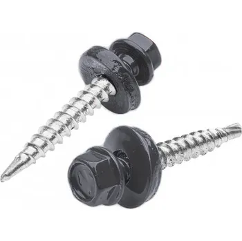 Šroub Šroub samořezný pozink. 4,8x35mm grafitově šedá RAL7024