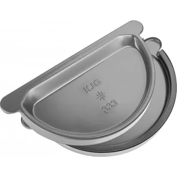 okap KJG Čelo žlabové s gumou antracit 280 mm