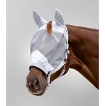 Ohlávka s maskou proti hmyzu Waldhausen Premium, stříbrná, XFull