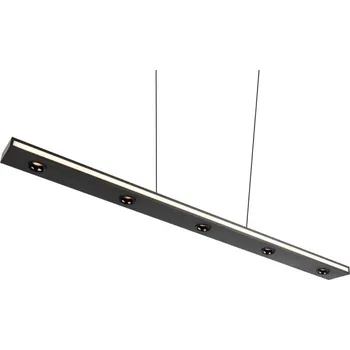 Trio T353010132 LED závěsné stropní svítidlo GRAHAM | 4,5W integrovaný LED zdroj + Sada inteligentní žárovky E14 s dálkovým ovladačem - RGB, WiZ