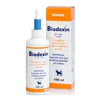 Kosmetika pro psa bioveta BIODEXIN UŠNÍ LOTIO 100ML