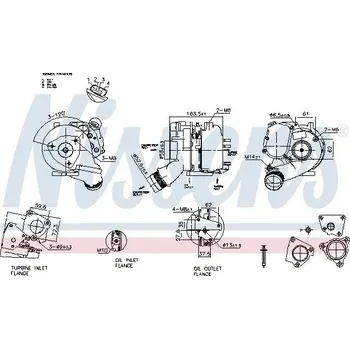 Turbodmychadlo Dmychadlo, plnění GRADE SPECIALIZED AUTOPARTS 93280